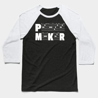 Peace Maker in Guitar Chords Baseball T-Shirt